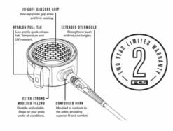 FCS 5' COMP ESSENTIAL BLUE BLACK (ECOA-BUB-05F) 7 FCS 5' COMP ESSENTIAL BLUE BLACK (ECOA-BUB-05F) -Dakine Shop FCS 5 COMP ESSENTIAL BLU BLK S 2 75296.1630603598
