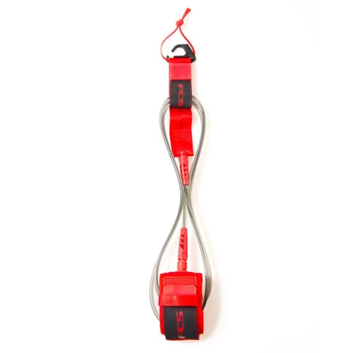 FCS 7' REGULAR ESSENTIAL LEASH (2020-RED-07F) 4 FCS 7' REGULAR ESSENTIAL LEASH (2020-RED-07F) - Image 2