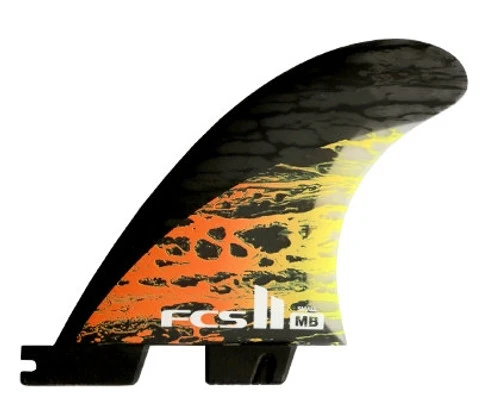 FCS II MB PC CARBON ORANGE SMALL TRI FIN (FMBS-CC03-SM-TS-R) 5 FCS II MB PC CARBON ORANGE SMALL TRI FIN (FMBS-CC03-SM-TS-R) - Image 3