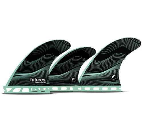 FUTURES F4 HC 5-FIN - GREEN SMALL (1140-182-50) 3 FUTURES F4 HC 5-FIN - GREEN SMALL (1140-182-50)