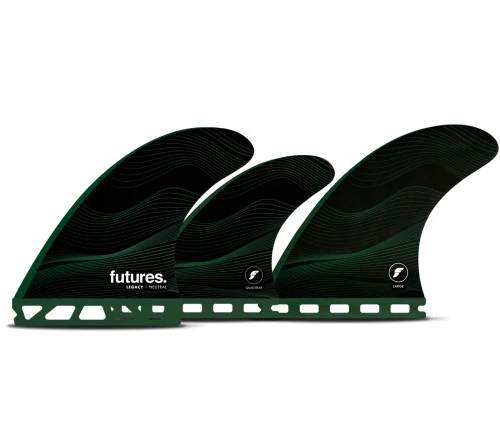 FUTURES F8 HC LARGE 5-FIN - GREEN (1175-182-50) 3 FUTURES F8 HC LARGE 5-FIN - GREEN (1175-182-50)